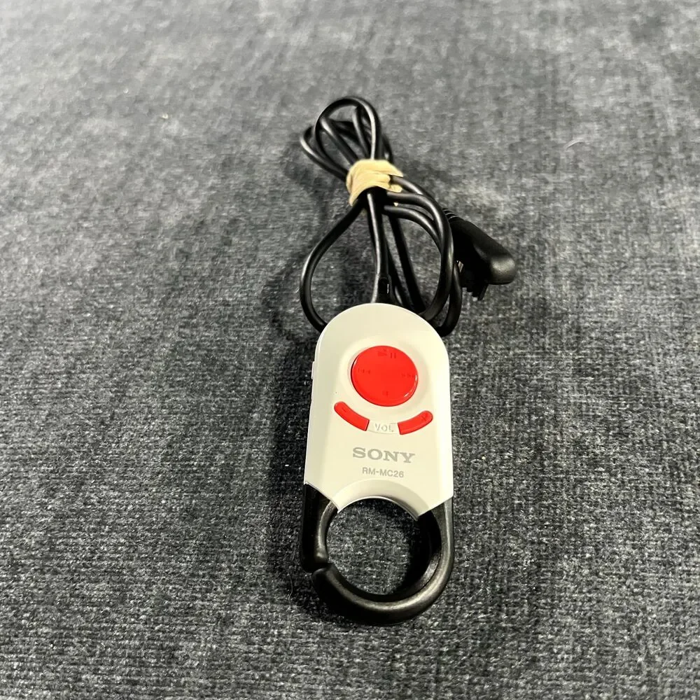 Genuine Sony Walkman RM-MC26 Remote Control for Portable CD Players